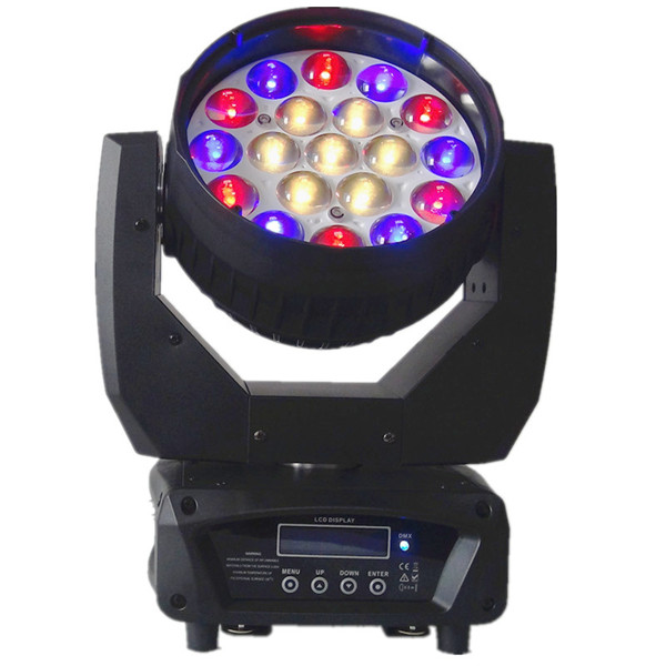 BY-919SZ 19X12W RGBW 4in1 LED Zoom Moving Head Light