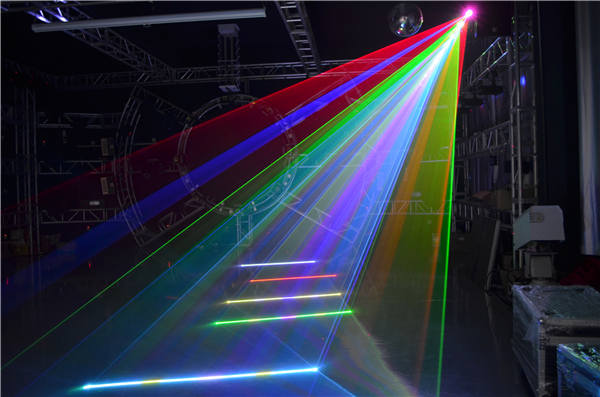 BY-LY1 2W/4W RGB moving head laser light