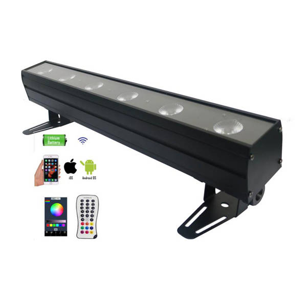 BY-866B 6pcs 4in1/5in1/6in1 wireless battery powered LED Bar