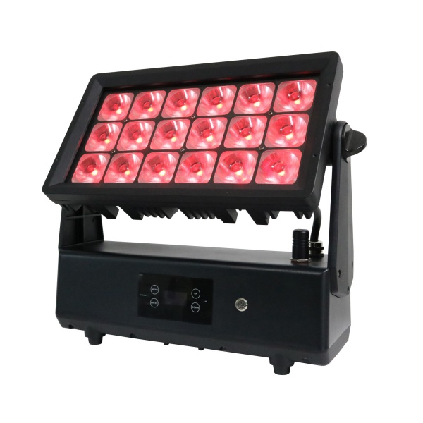 BY-818B IP65 18X20W Wireless Battery Led Wash Light
